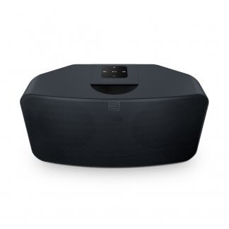 Enceinte Active Connectée Bluesound PULSEMINI2i streaming haute qualité qobuz HD tidal MQA deezer multizone multiroom multi-sources noir blanc