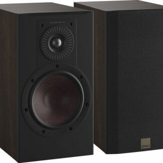 Enceintes DALI OPTICON 2 mk2 Paire Bibliothèques Noire dark oak wood Deux Voies Stéréo Home Cinema Baffle Danois Tweeter à dôme Woofer 18 Cm