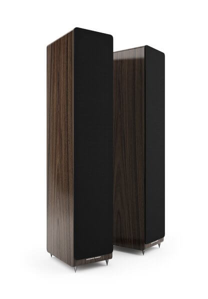 Enceintes Acoustic Energy AE109² colonnes compactes 2.5 voies walnut black noir noyer haut parleur stéréo home cinema