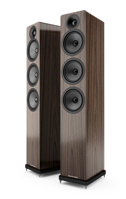 Enceintes Acoustic Energy AE120² enceinte colonne britannique AE trois voies mince élégante hifi stereo home cinema