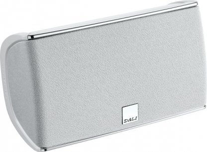 Enceinte DALI FAZON MIKRO VOKAL voie centrale satellite home cinema home-theatre blanc attache murale étagere pied de sol en option