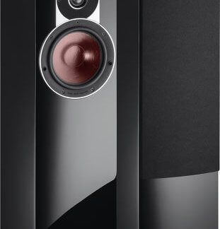 enceinte compacte colonne noir laque dali rubicon 5