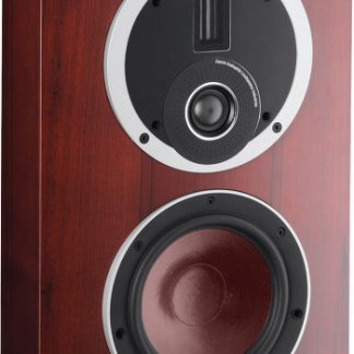 Enceinte DALI RUBICON LCR montage murale ultra plate tweeter ruban dome tissus woofer fibre bois event bass reflex walnut rosenut laque noire blanche