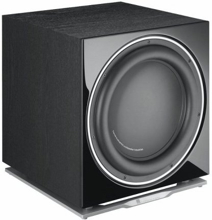 Subwoofer DALI SUB K14F caisson de basse 450 watts woofer alu HP 36 cm front avant bass reflex noir blanc stereo home cinema theatre lfe reglage noir