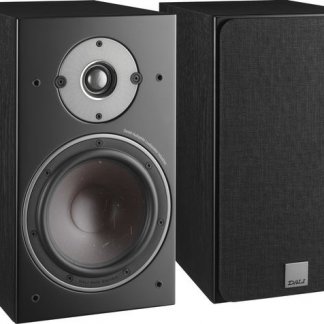 Enceintes DALI OBERON 3 paire enceinte baffle deux voies bibliotheque woofer 18 cm tweeter dome noir