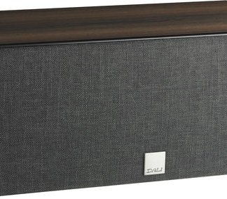 Enceinte Centrale DALI OBERON VOKAL voie centre home cinema theatre 2 voies bass reflex avant multicanal dark walnut