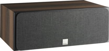 Enceinte Centrale DALI OBERON VOKAL voie centre home cinema theatre 2 voies bass reflex avant multicanal dark walnut