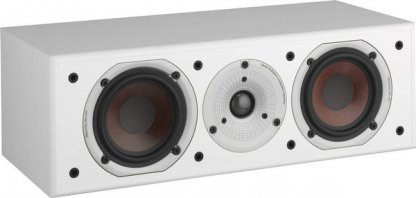 Enceinte Centrale DALI SPEKTOR VOKAL voie centre home cinema theatre dolby HD dts bass reflex arriere woofer fibre bois blanc white