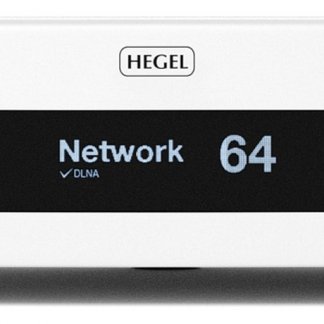 Ampli Stéréo HEGEL H120 amplificateur intégré dac convertisseur dac lecteur reseau dlna noir blanc design norvege entree configurable bypass