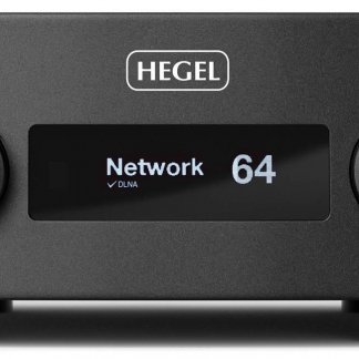 Ampli Stéréo HEGEL H390 amplificateur intégré dac convertisseur dac lecteur reseau dlna noir blanc design norvege entree configurable bypass