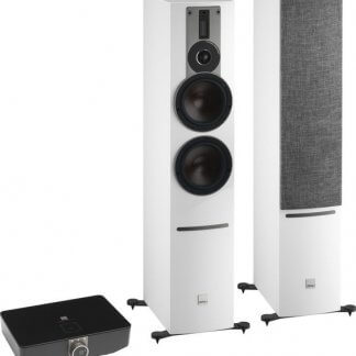 Enceintes Wireless DALI RUBICON 6C enceinte colonne active paire stéréo reseau hub proprietaire tweeter ruban woofer fibre de bois 500 Watts