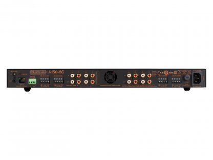 Ampli MONITOR AUDIO IA150-8C amplificateur 8 canaux intégration multizone multi-room 8x150W controle IP rj45 control4 crestron 4 zones stéréo