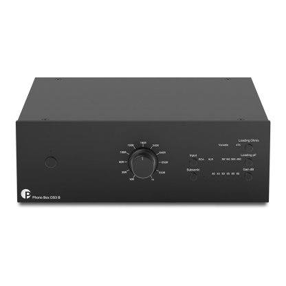 Préampli PROJECT PHONO BOX DS3 B preamplificateur symetrique mini xlr rca tourne-disque MM MC impedance reglable