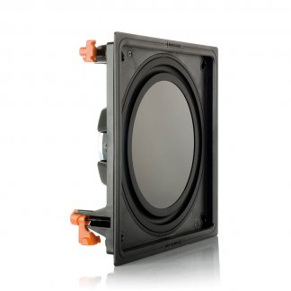 In Wall Subwoofer MONITOR AUDIO IWS10 HP 150W passif bass intégration mur plafond encastrer caisson membrane plate optionnel back box
