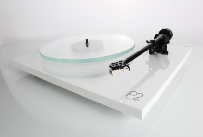 Platine Vinyle REGA PLANAR 2 tourne disque cover plexiglas cellule CARBON finition noir blanc laque 33T 45T courroie tonearm bras rega rb220 alu