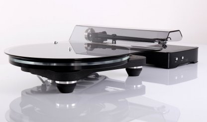 Platine Vinyle REGA PLANAR8 tourbe disque hi end structure anti resonante legere ania apheta plateau verre alimentation régulation électronique vitesse