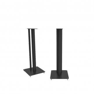 Pieds d'enceintes Q ACOUSTICS 3030FSi support baffle HP spécifique pour 3030i hauteur 63 cm noir blanc satin stereo home cinema