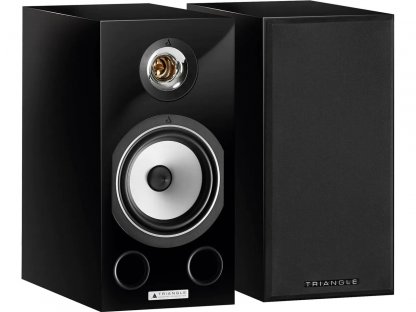 Enceintes TRIANGLE TITUS EZ ESPRIT bibliotheque compacte deux voies hifi home cinema bas medium pulpe cellulose tweeter pavillon home theatre voie arriere