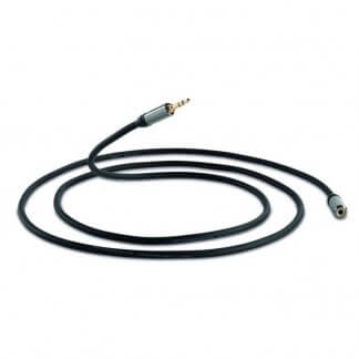 QED PERFORMANCE HEADPHONE EXTENSION 3.5mm cable allonge casque audio de qualité 1,5m 3m 5m fiches mini-jack plaqué or faible perte