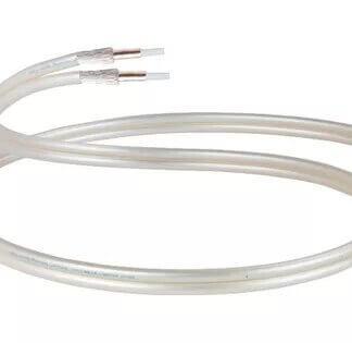 CABLE ENCEINTES QED XT400 cablage pour haut parleur hp structure XT noyau isolant creux isolant teflon couleur blanc section 4mm2 hifi home cinema theatre