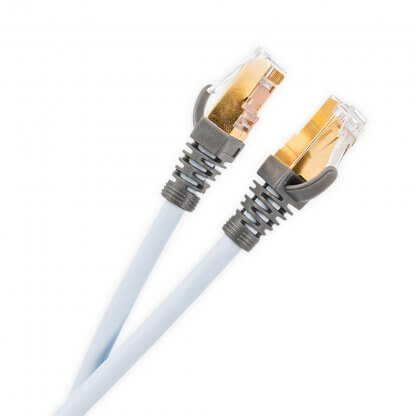 SUPRA ETHERNET CAT8 RJ45 cable réseau catégorie 8 2GHz ISO/IEC 11801 EN 50173 ISO/IEC 24764, EN 50173-5 TCP/IP UDP 4K 8K UHD