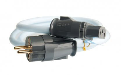 SUPRA LORAD 2,5 CS-EU cable d'alimentation power supply prise iec schuko avec terre blindé blindage anti rayonnement contacts or