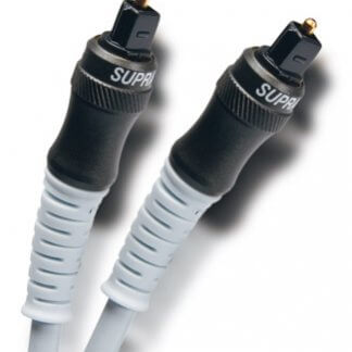 SUPRA ZAC TOSLINK OPTICAL cable optique faible perte 24/192 32/384 flexible fibre plastique 10 mètres embout poli de qualité
