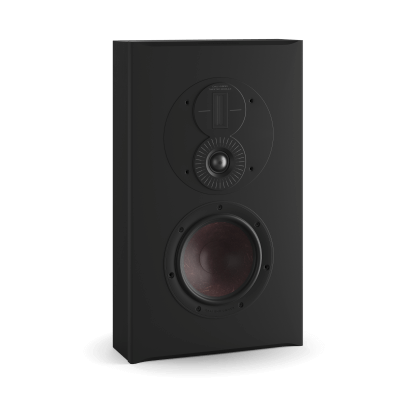 Enceinte DALI OPTICON LCR mk2 attache murale ultra plat fixation mur bass reflex blanc noir walnut ruban surround home cinema theatre satellite central