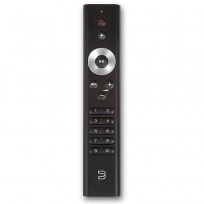 Télécommande Bluesound RC1 infrarouge pulse flex mini node powernode soundbar vault nad m10 m33