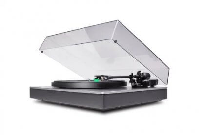 tourne-disque cambridge alva st 33T 45T entrainement courroie plateau aluminium preampli phono intégré bluetooth aptx hd