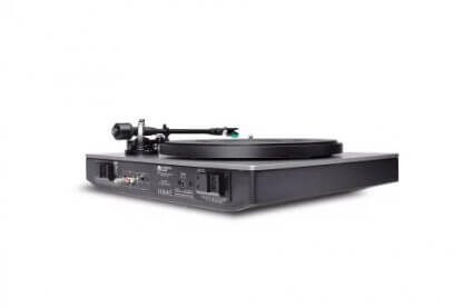 tourne-disque cambridge alva st 33T 45T entrainement courroie plateau aluminium preampli phono intégré bluetooth aptx hd