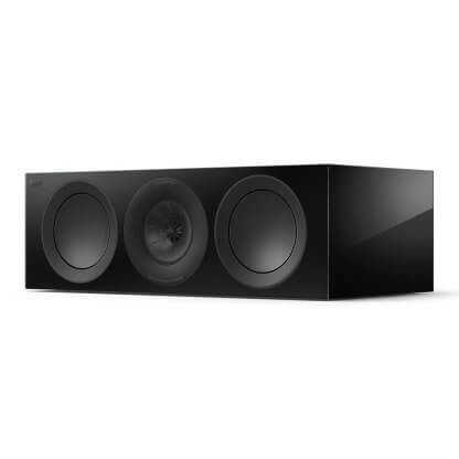 Enceinte centrale KEF R6 META enceinte dolby dts HD trois voies puissante uni-q home cinema noir walnut blanc