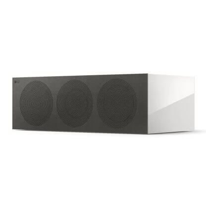 Enceinte centrale KEF R6 META enceinte dolby dts HD trois voies puissante uni-q home cinema noir walnut blanc