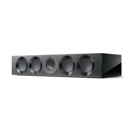 Enceinte KEF REFERENCE 4 META voie centrale trois voies puissante uni-q hifi home cinema theatre noir walnut blanc high gloss