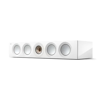 Enceinte KEF REFERENCE 4 META voie centrale trois voies puissante uni-q hifi home cinema theatre noir walnut blanc high gloss