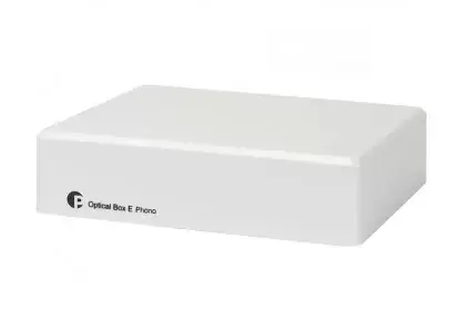 Préampli PROJECT OPTICAL BOX E Phono sortie digitale optique preamplificateur tourne-disque hifi MM impedance fixe black noir blanc