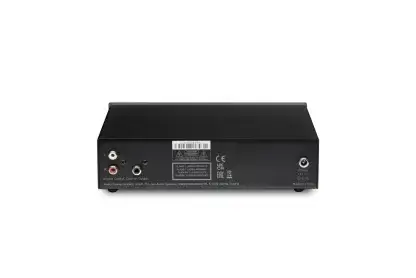 project cd box e lecteur format mini sortie analogique digitale 24/192 cd red book face vant alu argent silver noir black