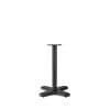 MONITOR AUDIO st2 STAND pied pour enceintes bibliotheque sur pointes métal extrudé aluminium passage cable plaque acier finition laque noir blanc