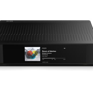 STREAMER ARCAM ST25 radia lecteur réseau qobuz tidal deezer spotify roon mqa airplay chromecast DSD256 24/192 32/384 delta sigma ecran couleur